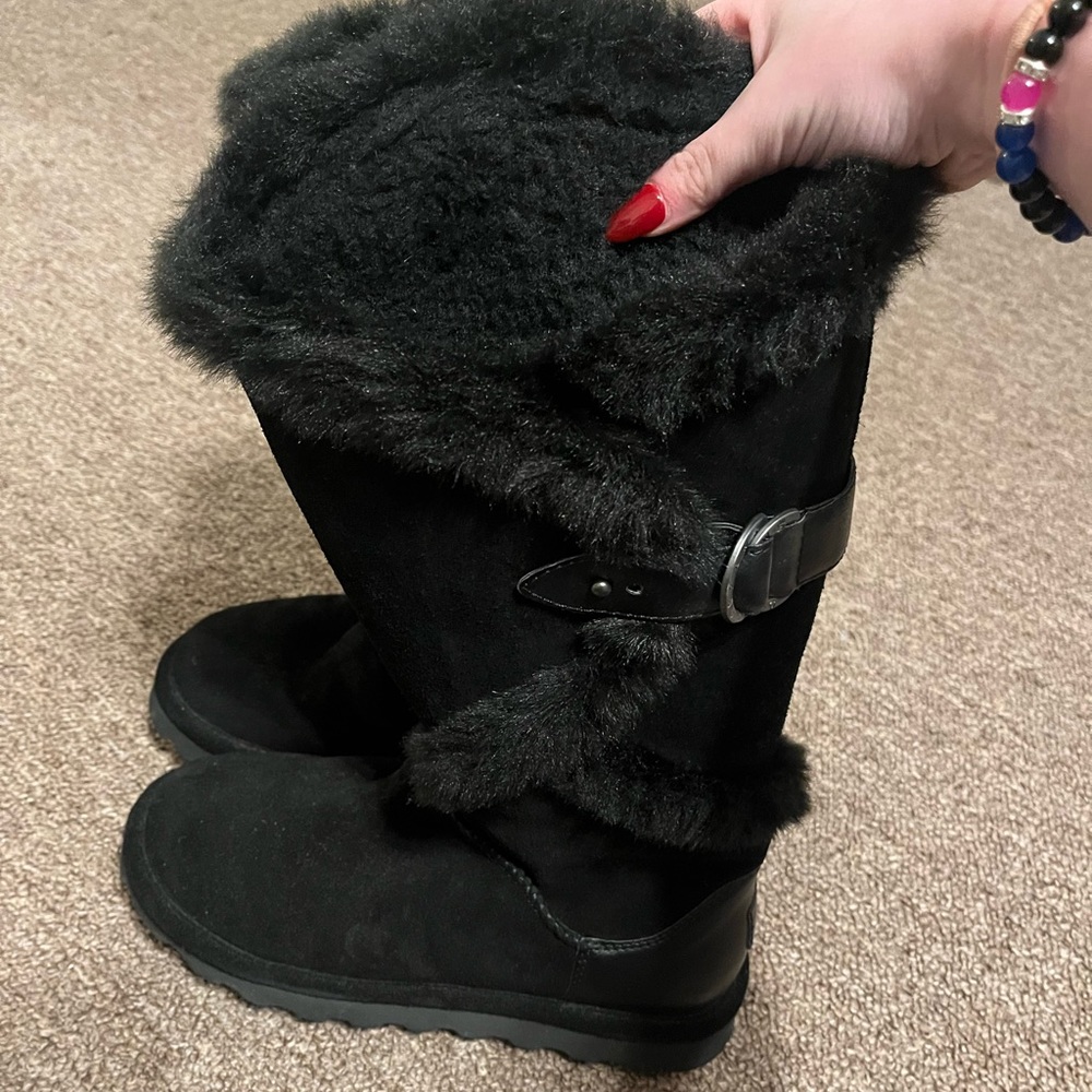 Black bear paw boots
